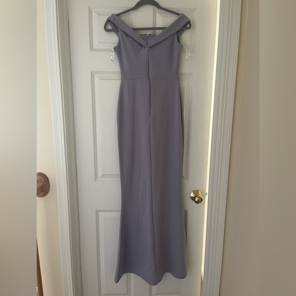 MISSGUIDED NWT Lilac plunge Maxi Dress - Picture 5 of 6